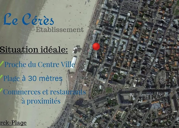 A 30 M De La - Balcon - Proche Centre - Wifi -le Ceres 3 דירה Berck