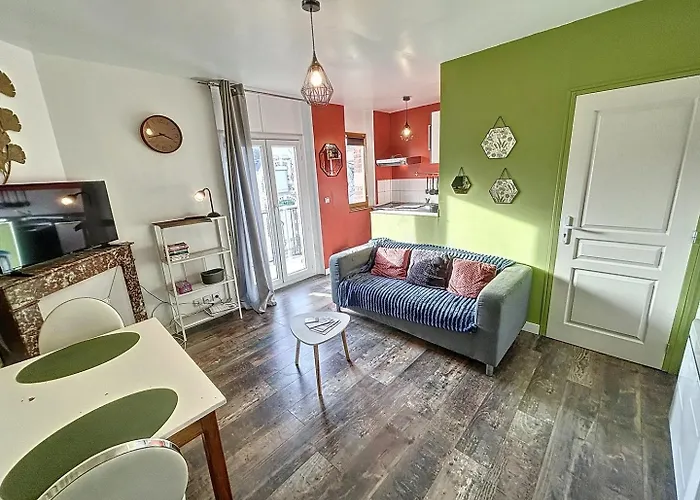 דירה A 30 M De La - Balcon - Proche Centre - Wifi -le Ceres 3 Berck